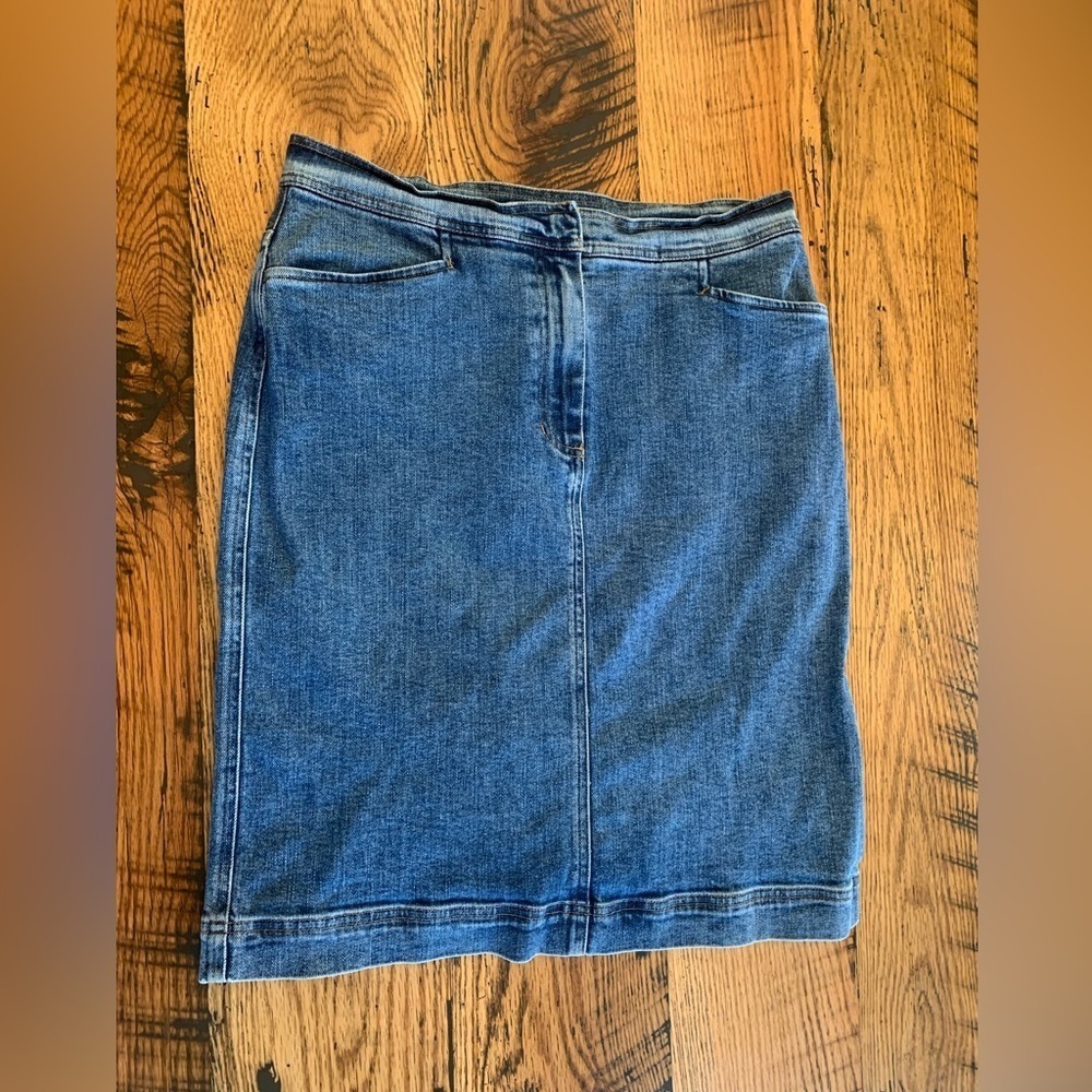 Jones sport jean skirt, vintage